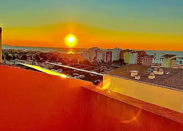 Duplex Vue - 150m De La アグド